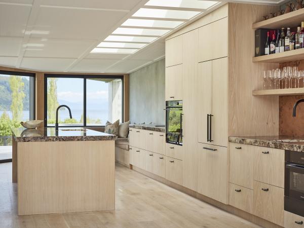 Kitchen with Skylights