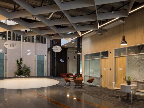 Te Iwitahi Whangarei Civic Centre Atrium Lobby Mark Scowen Photography  Intr 3x2 v2