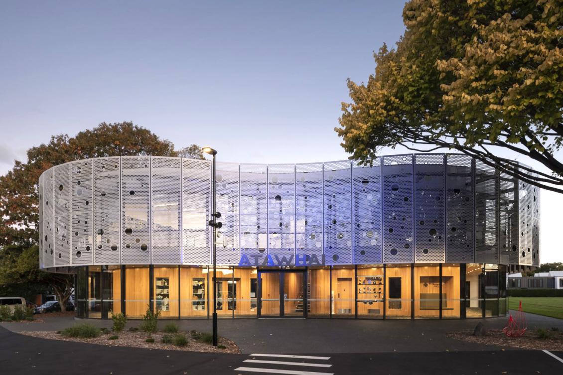 Rangi Ruru sports centre facade